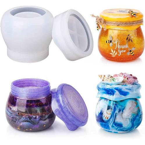 Siliconenmal Voorraadpot voor Epoxy Resin, Hobby en Vrije tijd, Knutselen, Nieuw, Ophalen of Verzenden