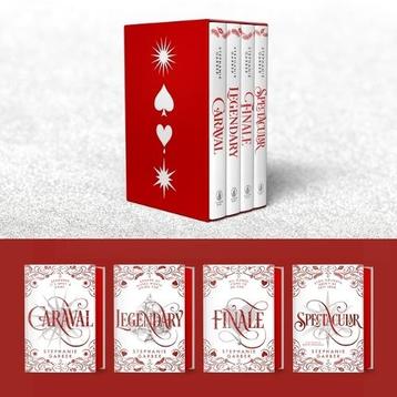 Caraval Holiday Collection: Caraval, Legendary, Finale, beschikbaar voor biedingen