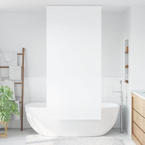 vidaXL Doucherolgordijn met cassette 110x240 cm stofbreedte, Huis en Inrichting, Stoffering | Gordijnen en Lamellen, Wit, Nieuw