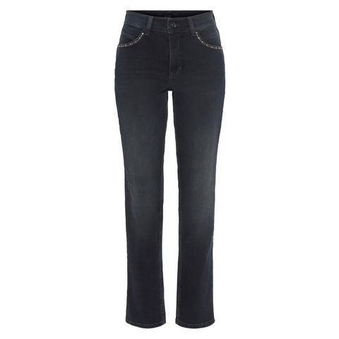 MAC Stretch jeans Melanie-Glam Afgezet met studs op de, Kleding | Dames, Spijkerbroeken en Jeans, Nieuw, Verzenden