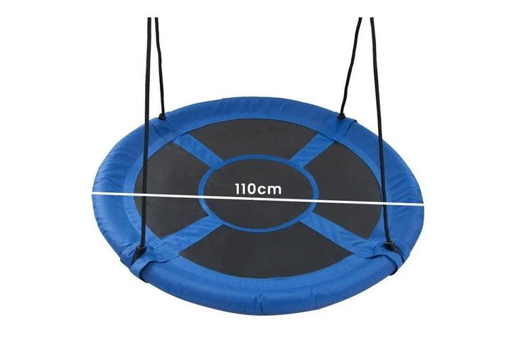 Schommel Nest Blauw 110cm | UV-Bestand | Laatste Stuks!, Tuin en Terras, Bielzen en Borders, 100 tot 200 cm, Nieuw, Overige materialen