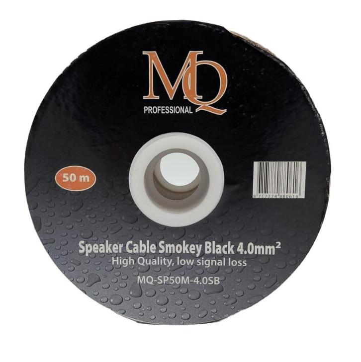 MQ Professional 50 Meter Luidspreker kabel 4,0mm, Audio, Tv en Foto, Audiokabels en Televisiekabels, Refurbished, Verzenden