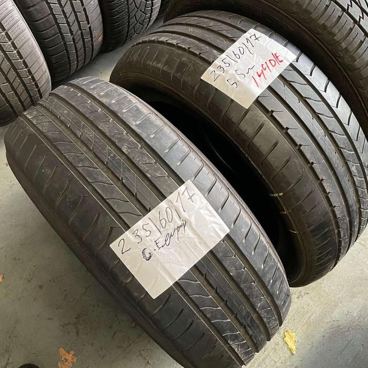 2 x Goodyear Efficientgrip 235-60-17 Zomerbanden 5,5mm, Auto-onderdelen, Banden en Velgen, 17 inch, Zomerbanden, 235 mm, Personenwagen