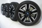 BMW iX3 G08 842 19 inch velgen Michelin Runflat Winterbanden, Auto-onderdelen, Banden en Velgen, 19 inch, Gebruikt, Velg(en), Winterbanden