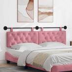 vidaXL Hangend Hoofdeinde Wandgemonteerd Roze 170 x 55 x 7, Verzenden, Nieuw, Stof