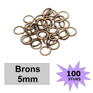 Fako Bijoux® - Oogjes - Ringetjes - Sieraden Maken - Brons - beschikbaar voor biedingen