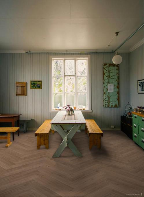 Klik pvc Visgraat  |  Hoomline Fusion Click Superior, Huis en Inrichting, Stoffering | Vloerbedekking, Ophalen