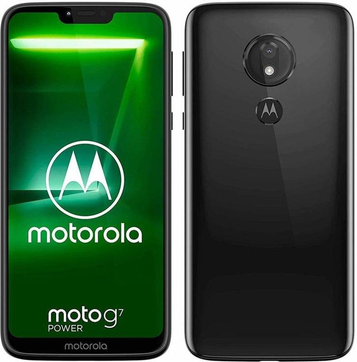 Motorola Moto G7 Power - 64GB - Zwart, Telecommunicatie, Mobiele telefoons | Overige merken, Gebruikt, Ophalen of Verzenden