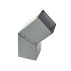 RHEINZINK Bocht prePATINA blue-grey mof x spie 100 x 100 mm, Ophalen of Verzenden, Nieuw