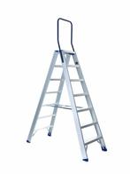 Eurostairs Dubbel Oploopbare Trap – 2 t/m 12 Treden, Doe-het-zelf en Verbouw, Ladders en Trappen, Verzenden, Nieuw, Trap