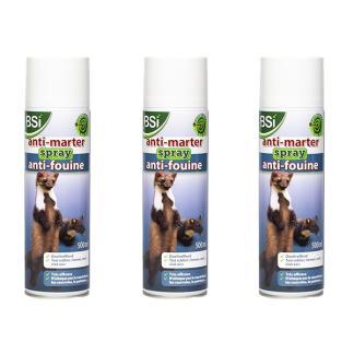 Marterspray | BSI | 500 ml | 3 stuks (Gebruiksklaar), Dieren en Toebehoren, Overige Dieren-accessoires, Nieuw, Verzenden