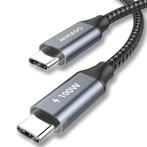 USB-C  naar USB-C 100W PD kabel | 2m, Nieuw, Ophalen of Verzenden