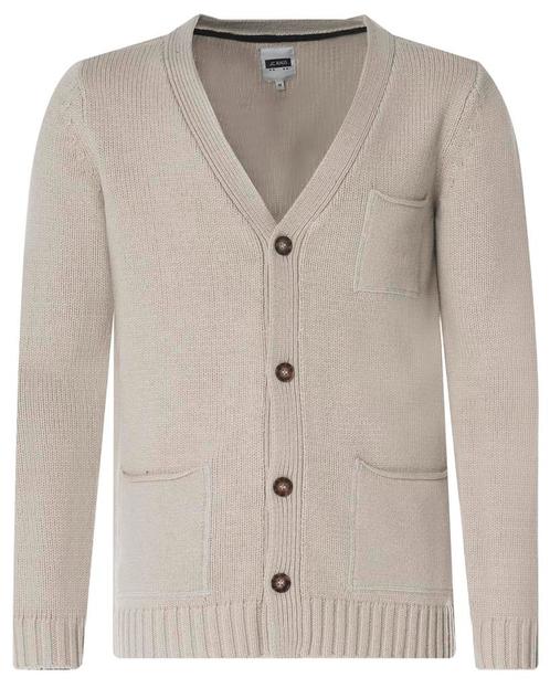 -60% J.C. Rags  J.C. Rags Randy vest  maat M, Kleding | Heren, Truien en Vesten, Beige, Nieuw, Verzenden