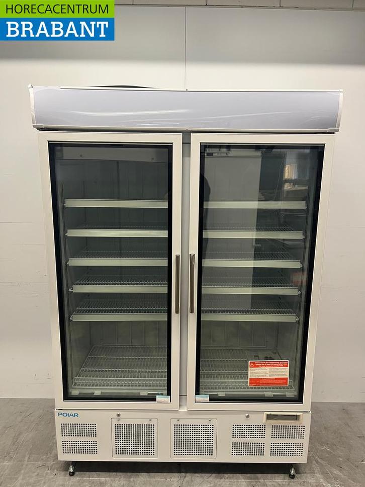 Polar GH507 Dubbeldeurs Glasdeurvrieskast Vrieskast 920, Zakelijke goederen, Horeca | Keukenapparatuur, Nieuw zonder verpakking