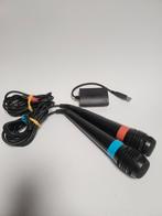 Singstar Microfoons PS2 en PS3, Spelcomputers en Games, Games | Sony PlayStation 2, Ophalen of Verzenden, Nieuw