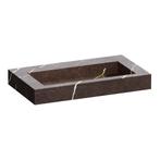 Wastafel Topa Artificial Marble 80 Copper Brown (0 krgt.), Ophalen of Verzenden, Nieuw, Overige typen