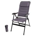 ViaMondo Premium Stoel Cinzento, Caravans en Kamperen, Kampeeraccessoires, Nieuw