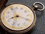 Brevet - Zilveren vest zakhorloge - 83394 - 1850-1900, Antiek en Kunst