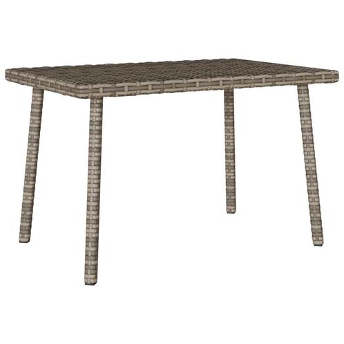 vidaXL Tuin salontafel rechthoekig 60x40x37 cm poly rattan, Tuin en Terras, Tuintafels, Nieuw, Verzenden