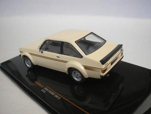 IXO 1:43 - Modelauto - Ford Escort 1800 MK2 - 1976 - Creme, Hobby en Vrije tijd, Modelauto's | 1:5 tot 1:12
