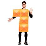 Tetris kostuum oranje, Hobby en Vrije tijd, Verzenden, Nieuw, Feestartikel