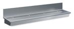 Horeca wasbak | RVS | Met spatscherm | 240cm breed, Verzenden, Nieuw in verpakking