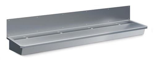 Horeca wasbak | RVS | Met spatscherm | 240cm breed, Zakelijke goederen, Horeca | Keukenapparatuur, Nieuw in verpakking, Verzenden