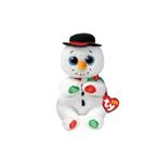 TY Beanie Babies Bellies Christmas Snowman 15 cm, Kinderen en Baby's, Speelgoed | Knuffels en Pluche, Nieuw, Verzenden