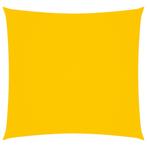 Zonnescherm vierkant 7x7 m oxford stof geel