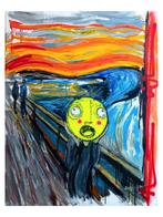 Utopia - THE SCREAM by EDVARD MUNCH - ops!!! Bubbles