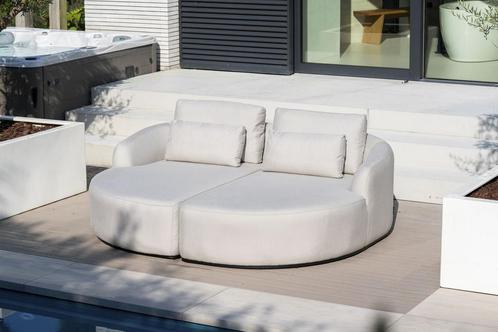 Flow Yavi daybed Island Graumel chalk |, Tuin en Terras, Tuinsets en Loungesets, Ophalen of Verzenden