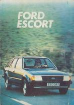1981 Ford Escort Instructieboekje Vouwkaart Nederlands, Verzenden