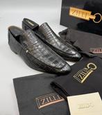 Zilli-Size 9-Black Crocodile-€4650 - Loafers - Maat: EU 43 -, Nieuw