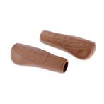 Westphal handvatten Ellipsis. 122mm bruin met softgrip, Fietsen en Brommers, Fietsonderdelen, Verzenden, Nieuw, Westphal