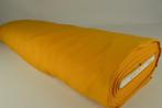 Okergeel brandvertragende stof  - Goedkoop op rol, Hobby en Vrije tijd, Stoffen en Lappen, 120 cm of meer, Geel, Ophalen of Verzenden