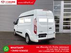 Ford Transit Custom 2.0 TDCI 130 pk L2H2 Adapt.Cruise/ 2.8t, Auto's, Bestelauto's, Stof, Gebruikt, Euro 6, Wit