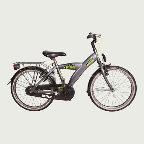 Kinderfiets 20 inch grijs voor 7-8 jaar | BikeFlip, Fietsen en Brommers, Fietsen | Kinderfietsjes, Gebruikt, Ophalen of Verzenden