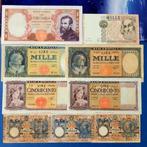 Italië. - 9 Banconote Lire  (Zonder Minimumprijs)