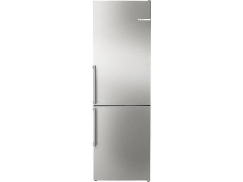 Bosch -   Nofrost Koel-vriescombinatie Zilver, Witgoed en Apparatuur, Koelkasten en IJskasten, 200 liter of meer, Nieuw, Met aparte vriezer