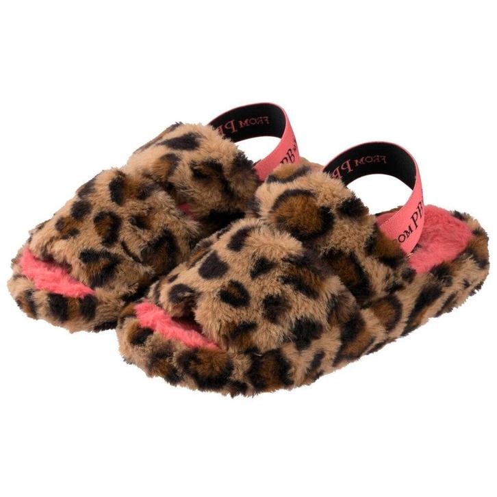 From PB with Love Pantoffels met Panterprint, Kleding | Dames, Schoenen, Nieuw, Verzenden