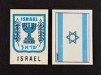 1970 Panini World Cup Mexico 70 - Badge & Flag: Israel - 1, Nieuw