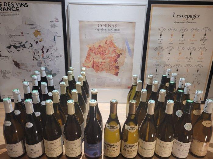 Burgundy Collection: Coche-Dury, Skyaasen, Bachelet, Bessin,, Verzamelen, Wijnen