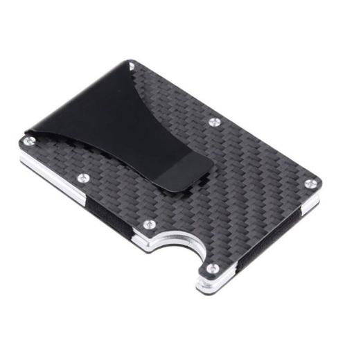 Aluminium Carbon Fiber Wallet - Portemonnee Portefeuille, Sieraden, Tassen en Uiterlijk, Portemonnees, Nieuw, Verzenden