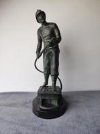 Henry Weïsse (XIXe-XXe) - sculptuur, Soldat du devoir - 38.5, Antiek en Kunst, Antiek | Keramiek en Aardewerk