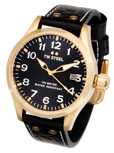 TW Steel VS104 Volante horloge 45 mm, Sieraden, Tassen en Uiterlijk, Horloges | Heren, Polshorloge, Nieuw, Overige merken, Staal