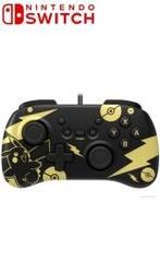 Hori Switch Wired Mini Controller - Pikachu Black & Gold, Spelcomputers en Games, Spelcomputers | Nintendo Switch, Ophalen of Verzenden