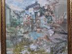 European school XXe - Bucharest Neighborhood, Antiek en Kunst