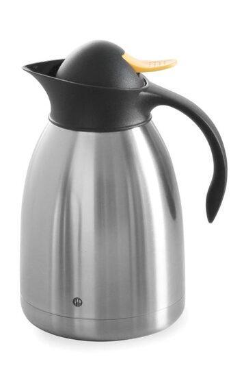 Thermoskan - 1,5 liter - RVS - Geel - Dubbelwandig - Hendi -, Zakelijke goederen, Horeca | Overige, Verzenden