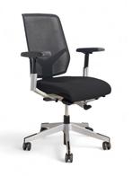 Giroflex 68 bureaustoel, zwart-aluminium, Huis en Inrichting, Bureaustoelen, Ophalen of Verzenden, Nieuw