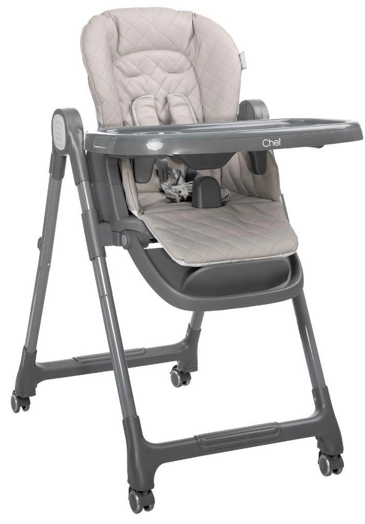 Lorelli Chef Beige 3-in-1 Kinderstoel, Kinderen en Baby's, Kinderstoelen, Inklapstoel, Nieuw, Verzenden